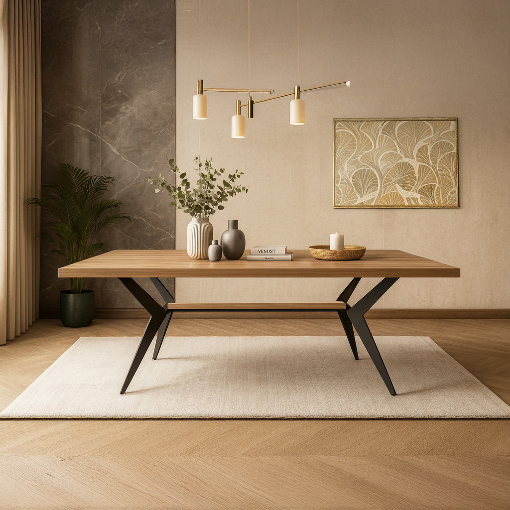 K529 ΤΡΑΠΕΖΑΡΙΑ LAMA ΜΕ ΕΠΙΦΑΝΕΙΑ ΣΕ ΦΥΣΙΚΗ ΑΠΟΧΡΩΣΗ - Image 1