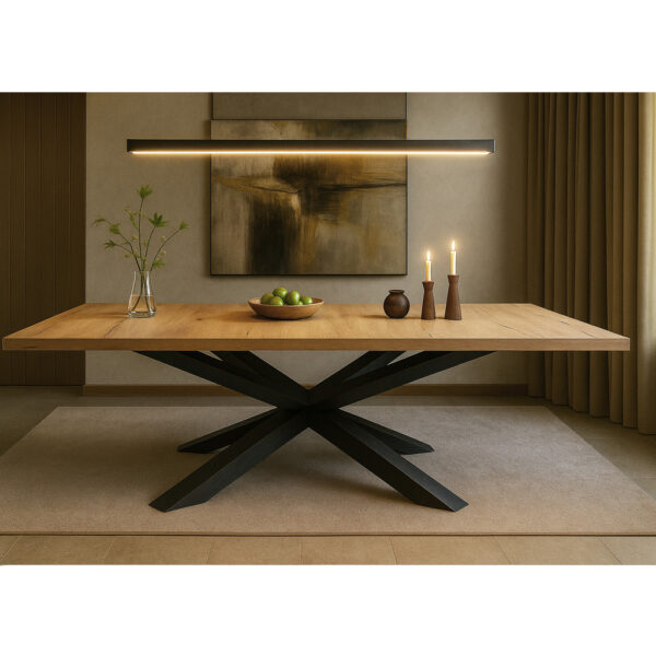 ΤΡΑΠΕΖΑΡΙΑ SPIDER ΜΕ ΕΠΙΦΑΝΕΙΑ ΣΕ ΦΥΣΙΚΗ ΑΠΟΧΡΩΣΗ