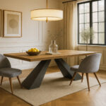 Σέτ Τραπεζαρίας Vogue Spitimade® Με 6τμχ Καρέκλες Corner