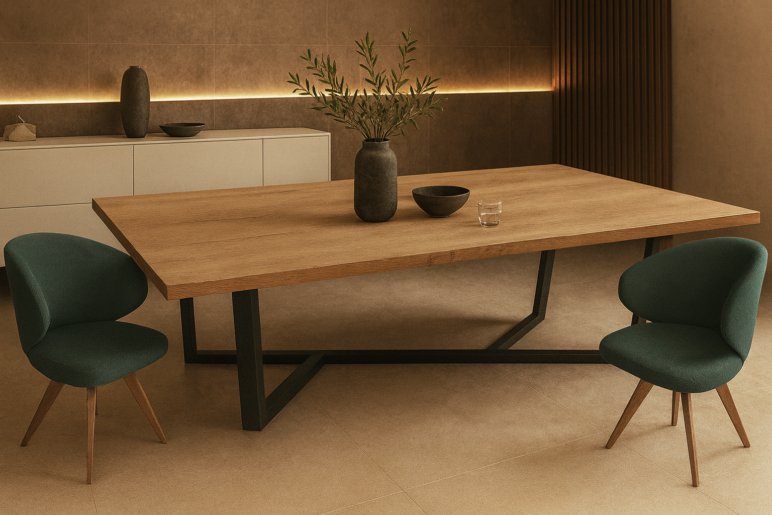 K529 Isabel Roma Σέτ Τραπεζαρίας Reiner Spitimade® Με 6τμχ Καρέκλες Isabel - Image 1