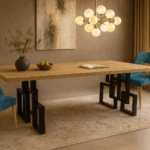 Σέτ Τραπεζαρίας Square Spitimade® Με 6τμχ Καρέκλες Uma