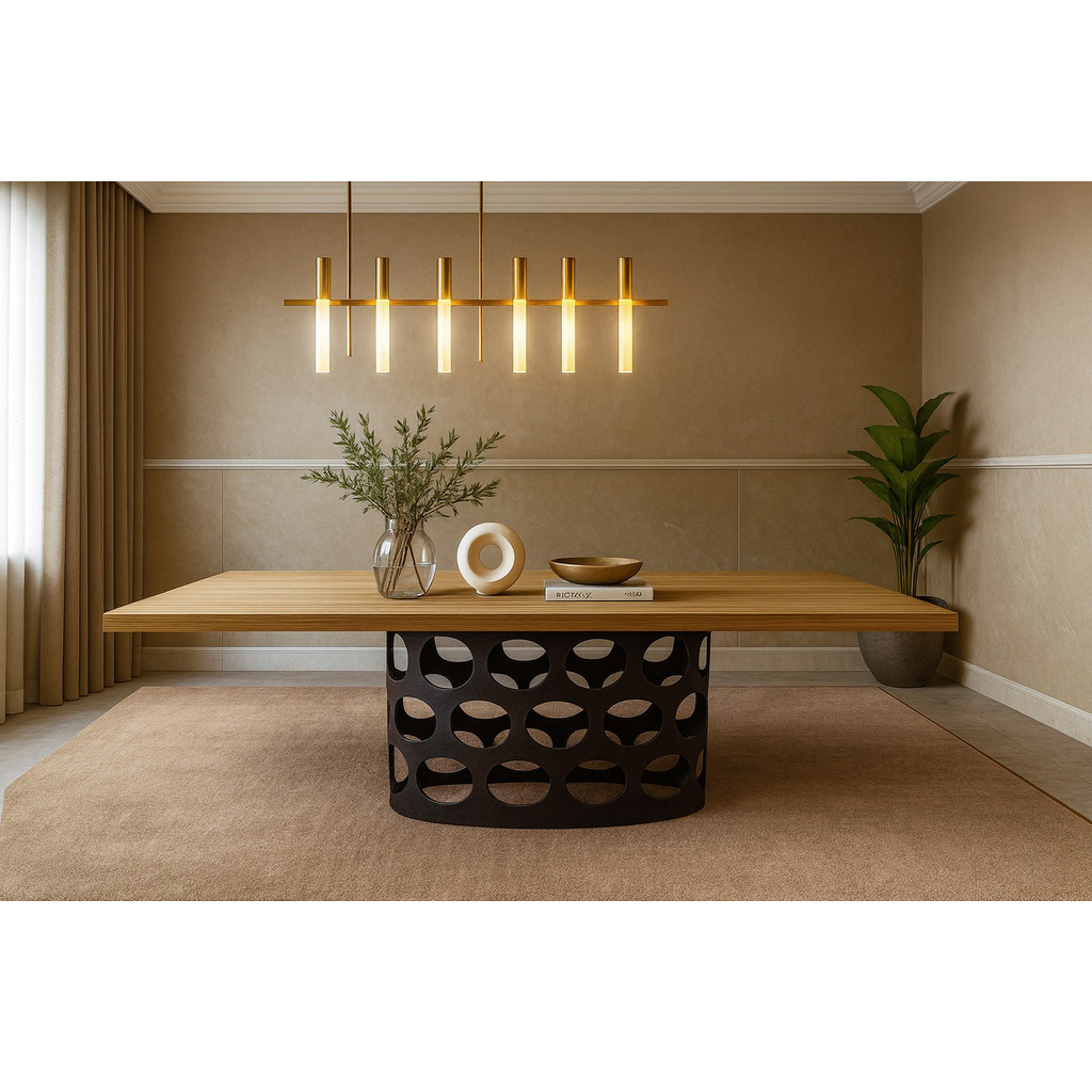 K529_1024x1024 ΤΡΑΠΕΖΑΡΙΑ UNIVERSE II ΜΕ ΕΠΙΦΑΝΕΙΑ ΣΕ ΦΥΣΙΚΗ ΑΠΟΧΡΩΣΗ - Image 1