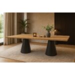 ΤΡΑΠΕΖΑΡΙΑ CONE ΜΕ ΕΠΙΦΑΝΕΙΑ ΣΕ ΦΥΣΙΚΗ ΑΠΟΧΡΩΣΗ