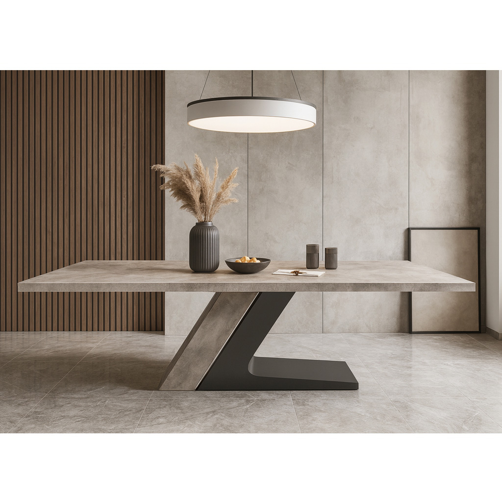 K538 ΤΡΑΠΕΖΑΡΙΑ CAPITAL ΜΕ ΕΠΙΦΑΝΕΙΑ ΣΕ ΟΨΗ ΑΝΟΙΧΤΟ ΤΣΙΜΕΝΤΟ - Image 1