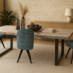 Σέτ Τραπεζαρίας Road Spitimade® Με 6τμχ Καρέκλες Bonita