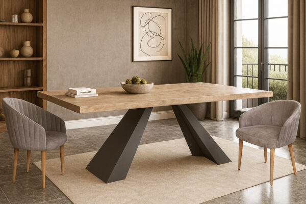 Σέτ Τραπεζαρίας Vogue Spitimade® Με 6τμχ Καρέκλες Madison