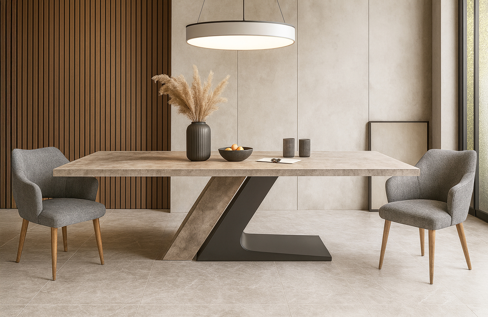 K538 Star C Zetta Σέτ Τραπεζαρίας Capital Spitimade® Με 6τμχ Καρέκλες Star - Image 1