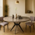 Σέτ Τραπεζαρίας Nona Spitimade® Με 6τμχ Καρέκλες Vesta