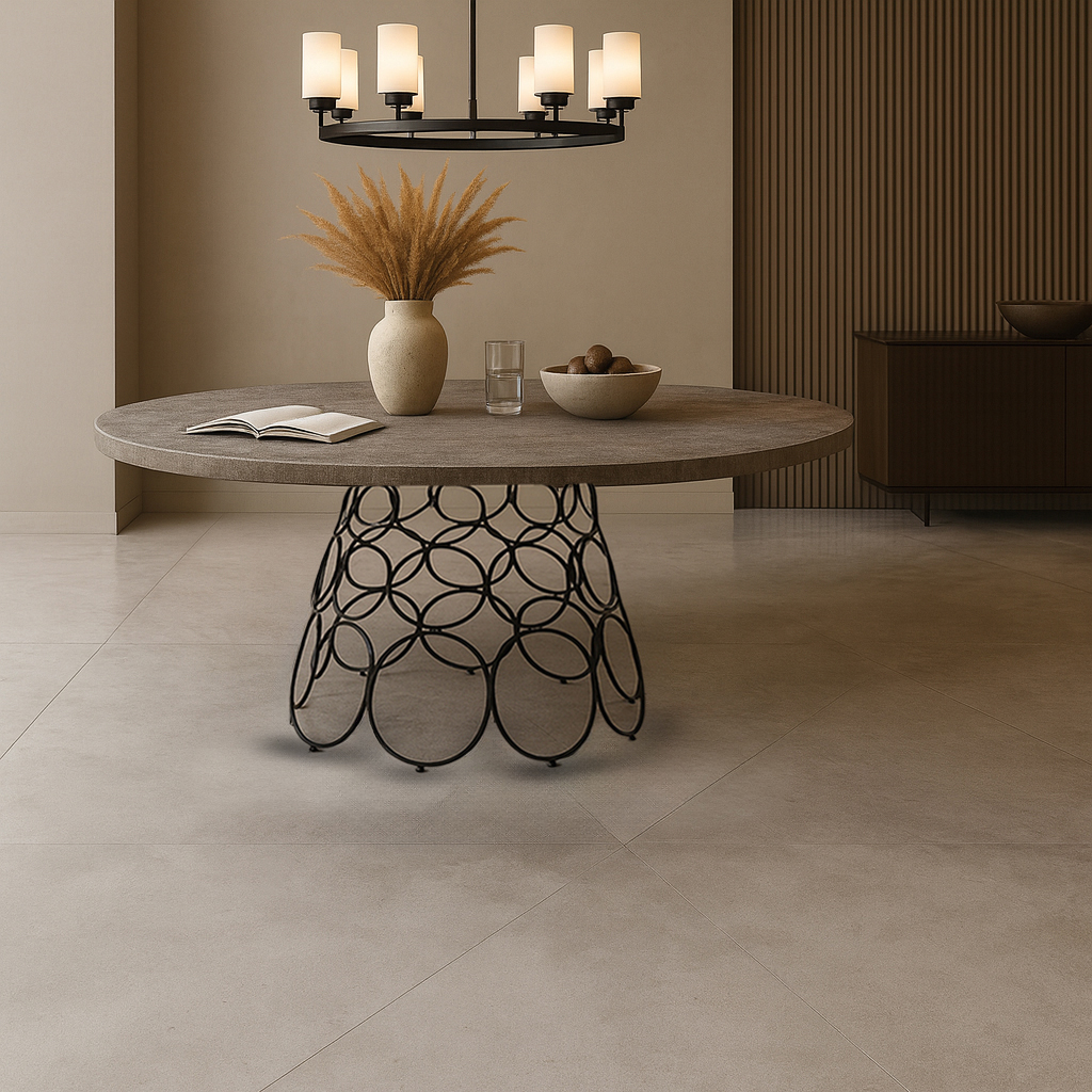 K540 ΤΡΑΠΕΖΑΡΙΑ LIBRE ΜΕ ΕΠΙΦΑΝΕΙΑ ΣΕ ΟΨΗ ΣΚΟΥΡΟ ΤΣΙΜΕΝΤΟ - Image 1