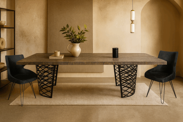 Σέτ Τραπεζαρίας Cage Spitimade® Με 6τμχ Καρέκλες Cross