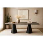 ΤΡΑΠΕΖΑΡΙΑ CONE ΜΕ ΕΠΙΦΑΝΕΙΑ ΣΕ ΟΨΗ ΤΣΙΜΕΝΤΟ ΣΚΟΥΡΟ