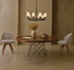 Σέτ Τραπεζαρίας Libre Spitimade® Με 6τμχ Καρέκλες Corner