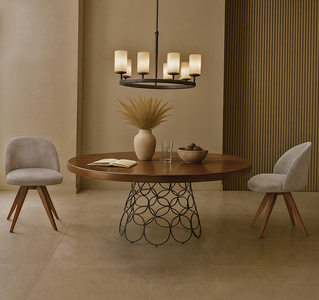 K545 CORNER Σέτ Τραπεζαρίας Libre Spitimade® Με 6τμχ Καρέκλες Corner - Image 1