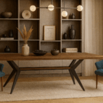 Σέτ Τραπεζαρίας Lama Spitimade® Με 6τμχ Καρέκλες Madeira