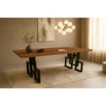 ΤΡΑΠΕΖΑΡΙΑ SQUARE ΜΕ ΕΠΙΦΑΝΕΙΑ ΣΕ ΚΑΡΥΔΙ ΑΠΟΧΡΩΣΗ