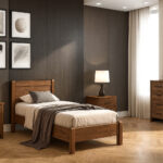 ΚΡΕΒΑΤΙ ΚΡΟΝΟΣ ΣΕ ΑΠΟΧΡΩΣΗ ΚΑΡΥΔΙ 90Χ190