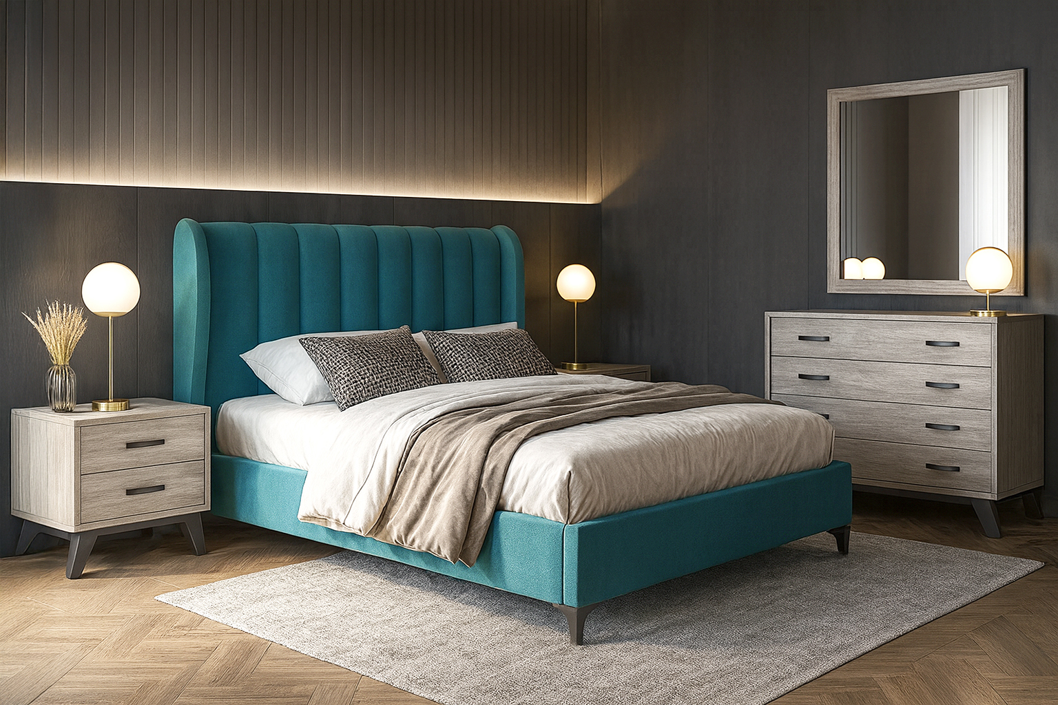 Krevati 82 Lounge 15 Staxti ΚΡΕΒΑΤΙ ΙΡΙΔΑ ΜΕ ΥΦΑΣΜΑ 160Χ200 - Image 1