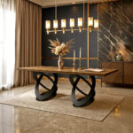 ΤΡΑΠΕΖΑΡΙΑ FENIA ΜΕ ΕΠΙΦΑΝΕΙΑ ΣΕ ΣΚΟΥΡΟ ΚΑΦΕ ΧΡΩΜΑ