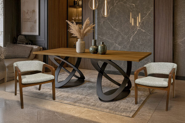 Σέτ Τραπεζαρίας Fenia Spitimade® Με 6τμχ Καρέκλες Corsica