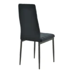 ΚΑΡΕΚΛΑ PARKER ΜΕ ΜΑΥΡΟ ΒΕΛΟΥΔΟ ΥΦΑΣΜΑ  ΚΑΙ ΜΕΤΑΛΛΙΚΟ ΠΟΔΙ - Image 3