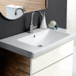 Νιπτήρας Επίπλου Πορσελάνης Cerastyle Porto 65x38cm Λευκό - Image 3