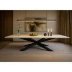 ΤΡΑΠΕΖΑΡΙΑ SPIDER ΜΕ ΕΠΙΦΑΝΕΙΑ ΣΕ ΟΨΗ ΛΕΥΚΟ ΜΑΡΜΑΡΟ