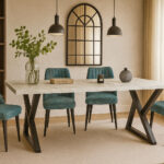 Σέτ Τραπεζαρίας Inferno Spitimade® Με 6τμχ Καρέκλες Argo