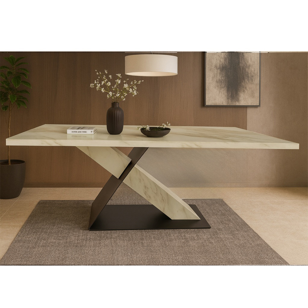 Progetto_1024 ΤΡΑΠΕΖΑΡΙΑ TYPO ΜΕ ΕΠΙΦΑΝΕΙΑ ΣΕ ΟΨΗ ΛΕΥΚΟ ΜΑΡΜΑΡΟ - Image 1