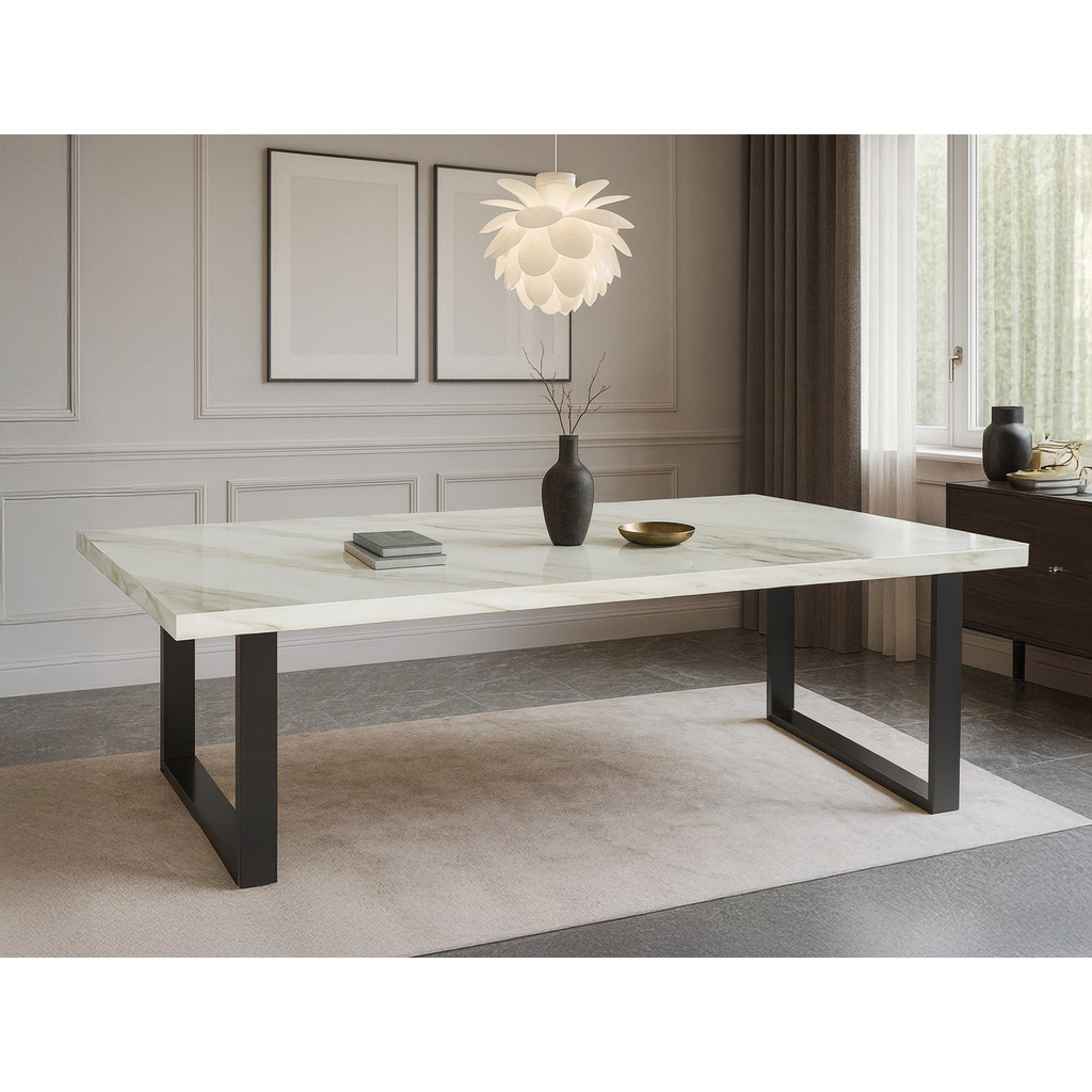 Progetto_1024_v2 ΤΡΑΠΕΖΑΡΙΑ ROAD ΜΕ ΕΠΙΦΑΝΕΙΑ ΣΕ ΟΨΗ ΛΕΥΚΟΥ ΜΑΡΜΑΡΟΥ - Image 1