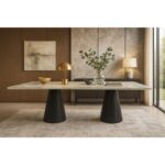 ΤΡΑΠΕΖΑΡΙΑ CONE ΜΕ ΕΠΙΦΑΝΕΙΑ ΣΕ ΛΕΥΚΟ ΜΑΡΜΑΡΟ