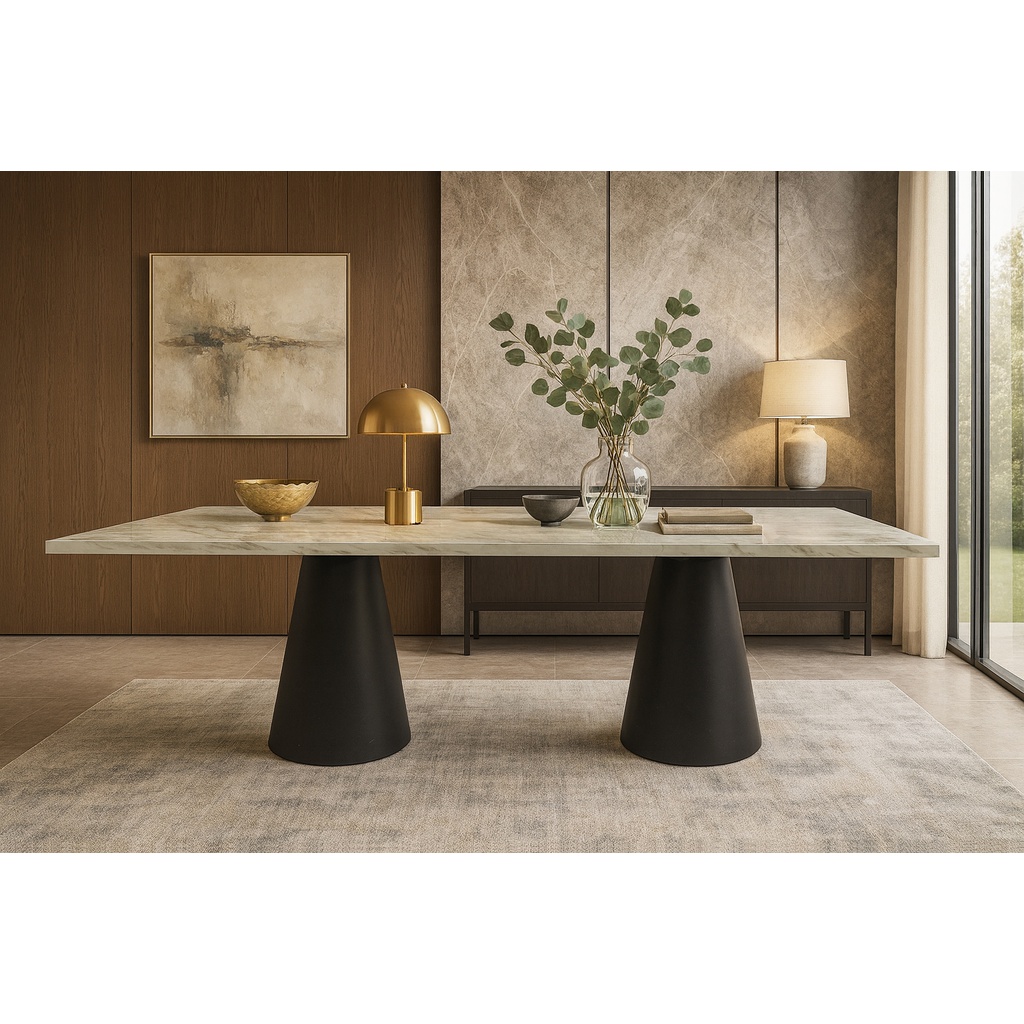 Progetto_1024x1024_final ΤΡΑΠΕΖΑΡΙΑ CONE ΜΕ ΕΠΙΦΑΝΕΙΑ ΣΕ ΛΕΥΚΟ ΜΑΡΜΑΡΟ - Image 1