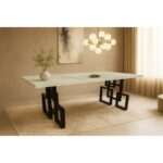 ΤΡΑΠΕΖΑΡΙΑ SQUARE ΜΕ ΕΠΙΦΑΝΕΙΑ ΣΕ ΟΨΗ ΛΕΥΚΟΥ ΜΑΡΜΑΡΟΥ