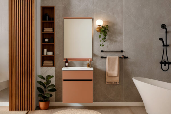 ΕΠΙΠΛΟ ΜΠΑΝΙΟΥ MAGENTA-512 ΣΕ ΑΠΟΧΡΩΣΗ ΡΟΖ