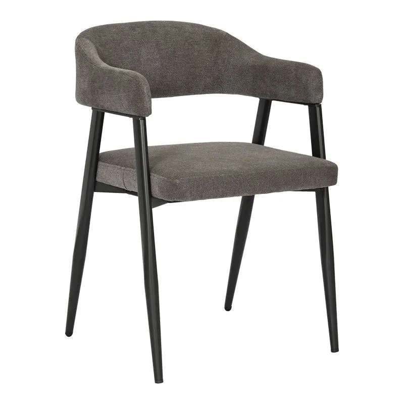 Sezan ΓΚΡΙ ΠΟΛΥΘΡΟΝΑ SEZAN ΜΕ ΑΝΘΡΑΚΙ ΤΕΧΝΟΔΕΡΜΑ ΚΑΙ ΜΕΤΑΛΛΙΚΟ ΠΟΔΙ - Image 1