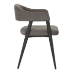 ΠΟΛΥΘΡΟΝΑ SEZAN ΜΕ ΑΝΘΡΑΚΙ ΤΕΧΝΟΔΕΡΜΑ ΚΑΙ ΜΕΤΑΛΛΙΚΟ ΠΟΔΙ - Image 5