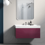 Νιπτήρας Επίπλου Πορσελάνης Cerastyle Sharp 60x48cm Λευκό - Image 4