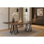 ΤΡΑΠΕΖΑΡΙΑ SMASH ΜΕ ΕΠΙΦΑΝΕΙΑ ΣΕ ΣΚΟΥΡΟ ΚΑΦΕ ΧΡΩΜΑ