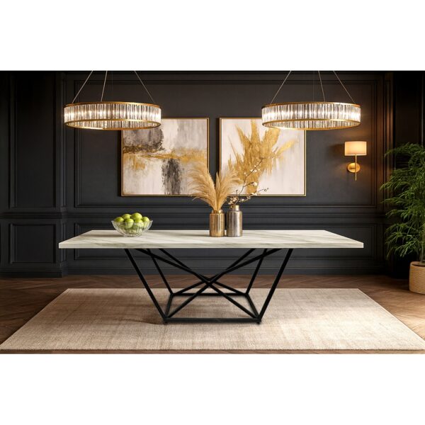 ΤΡΑΠΕΖΑΡΙΑ GRIDE ΜΕ ΕΠΙΦΑΝΕΙΑ ΣΕ ΟΨΗ ΛΕΥΚΟ ΜΑΡΜΑΡΟ