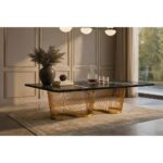 ΤΡΑΠΕΖΑΡΙΑ BUMER ΜΕ ΕΠΙΦΑΝΕΙΑ ΣΕ ΟΨΗ ΜΑΥΡΟ ΜΑΡΜΑΡΟ