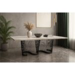 ΤΡΑΠΕΖΑΡΙΑ BUMER ΜΕ ΕΠΙΦΑΝΕΙΑ ΣΕ ΟΨΗ ΛΕΥΚΟ ΜΑΡΜΑΡΟ