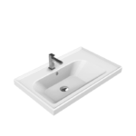 Νιπτήρας Επίπλου Πορσελάνης Cerastyle Frame 70x45cm Λευκό