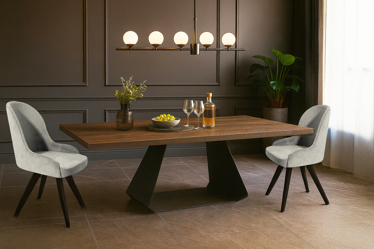 ΟΧΙ ΔΕΝ ΠΕΡΑΣΑ 7763 bonita beige Σέτ Τραπεζαρίας Strumer Spitimade® Με 6τμχ Καρέκλες Bonita - Image 1