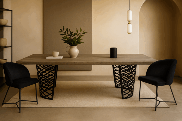 Σέτ Τραπεζαρίας Cage Spitimade® Με 6τμχ Καρέκλες Mars