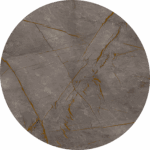 Επιφάνεια τραπεζιού 5177 WEISSBORN MARBLE HPL Φ60