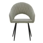 Πολυθρόνα Macie ύφασμα antique γκρι-μαύρο - Image 5