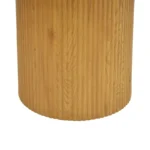 Τραπέζι Karulo mdf σε sonoma απόχρωση Φ120x76εκ - Image 5