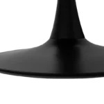 Tραπέζι Balou mdf σε μαύρη απόχρωση Φ120x73εκ - Image 4