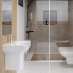 Νιπτήρας Κρεμαστός Πορσελάνης Cerastyle Duru 55x45cm 035300-u Λευκό - Image 3