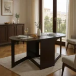 Τραπέζι Nadine πολυμορφικό-επεκτεινόμενο wenge 160x80x76.5εκ - Image 2