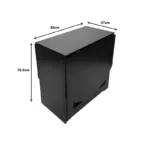 Τραπέζι Nadine πολυμορφικό-επεκτεινόμενο wenge 160x80x76.5εκ - Image 8